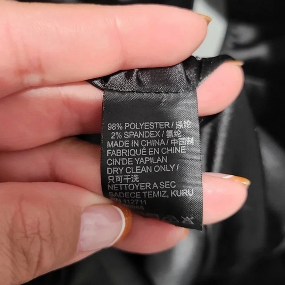 Jay Godfrey Black Cross-Front Romper – Size 0 - Picture 5 of 7